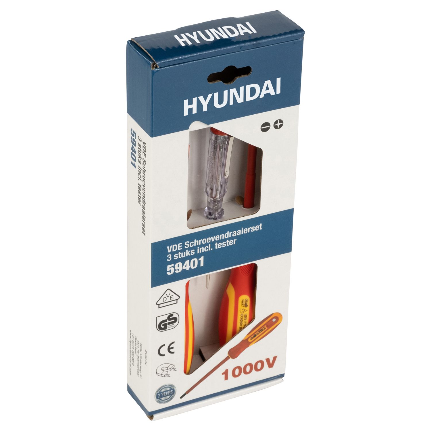 Hyundai VDE Screwdrivers 3x
