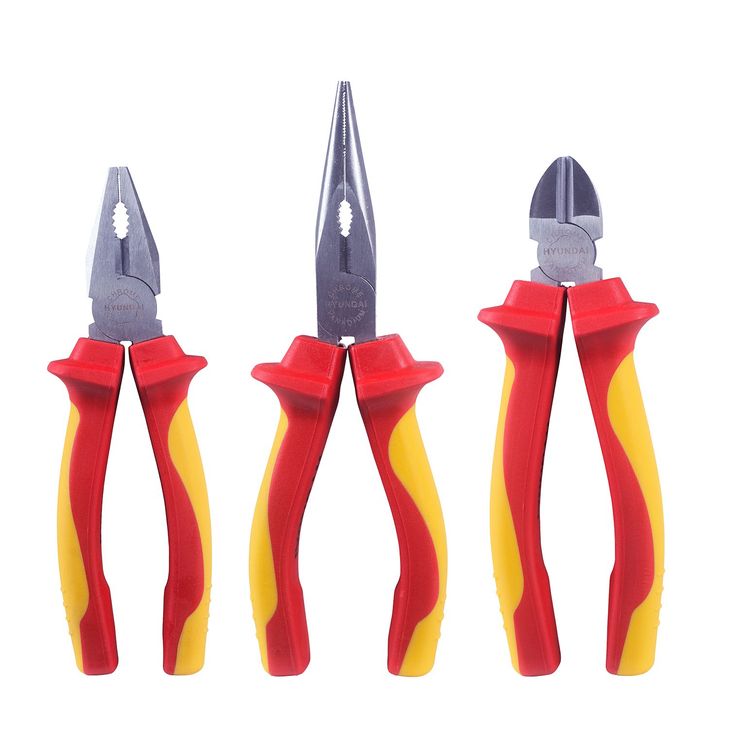 Hyundai VDE plier set 3 pcs