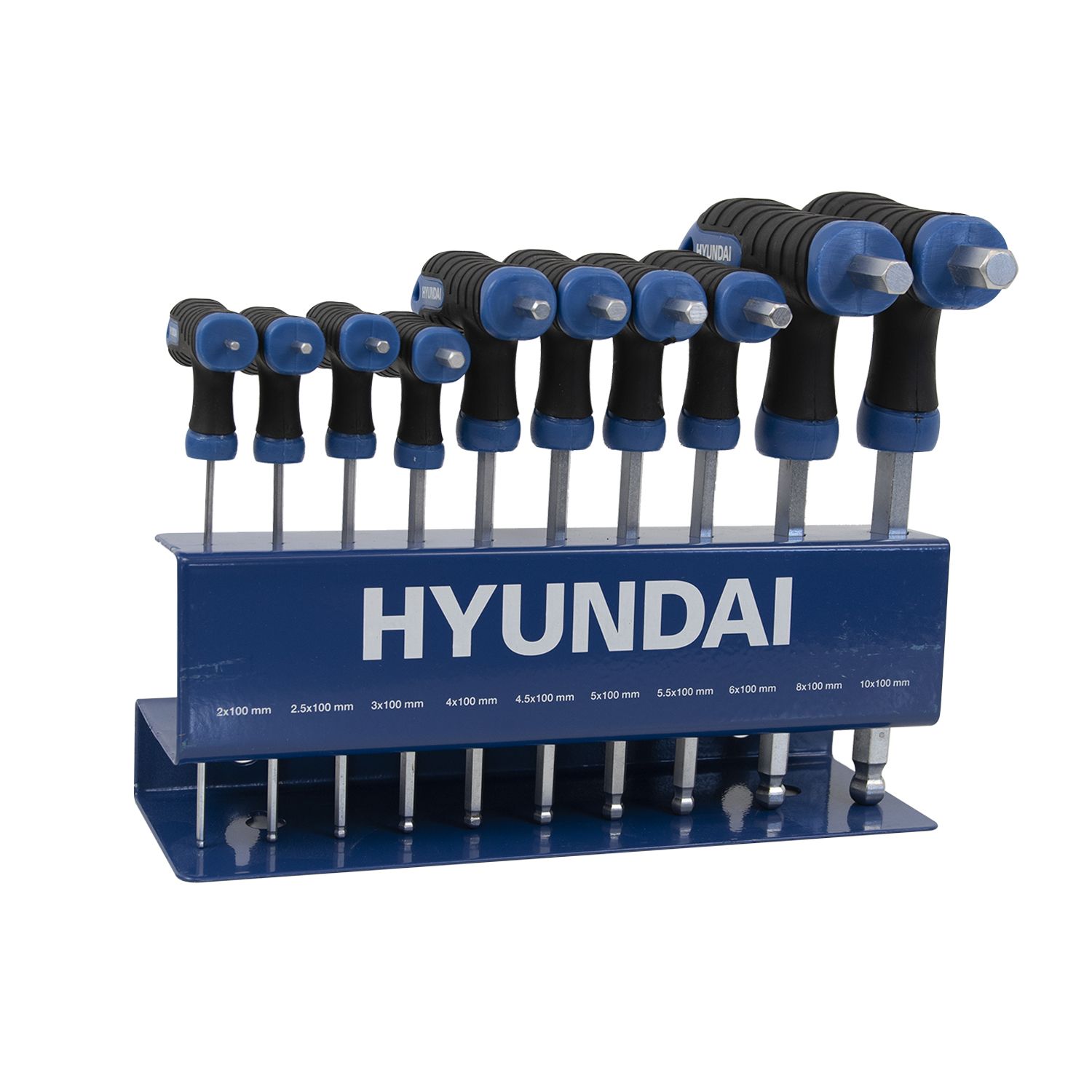 Hyundai T-greep inbussleutelset 10x