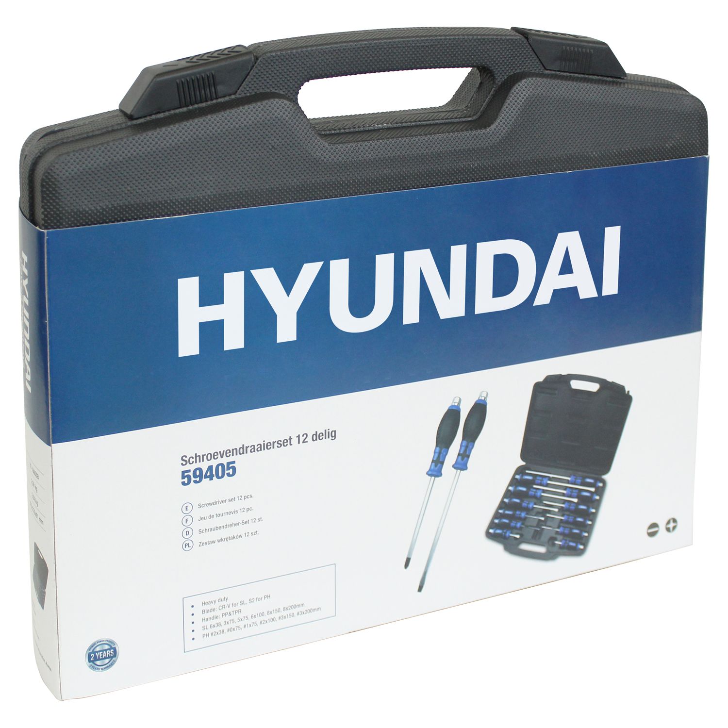 Hyundai doorslagschroevendraaierset