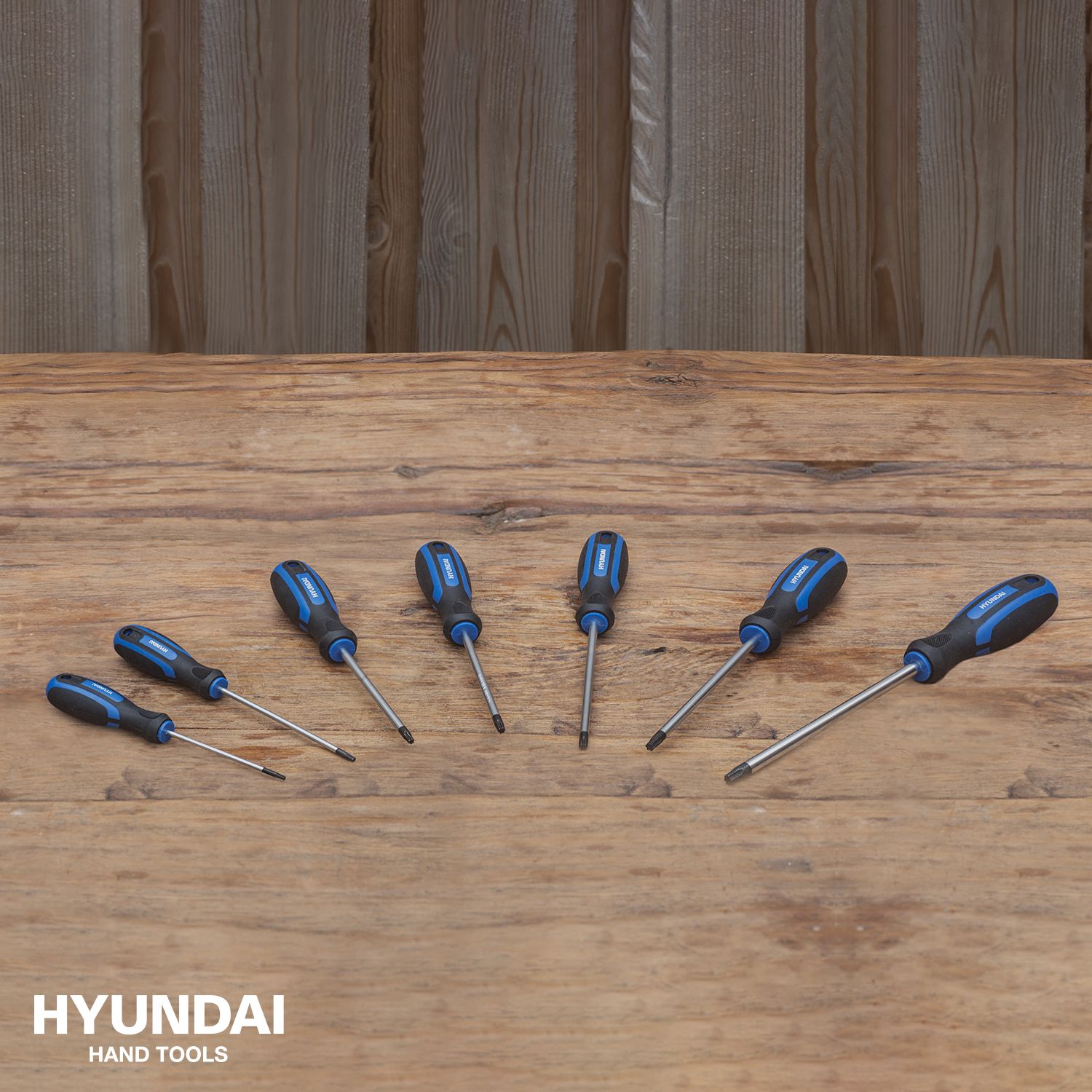 Hyundai torx screwdriver set 7 pcs