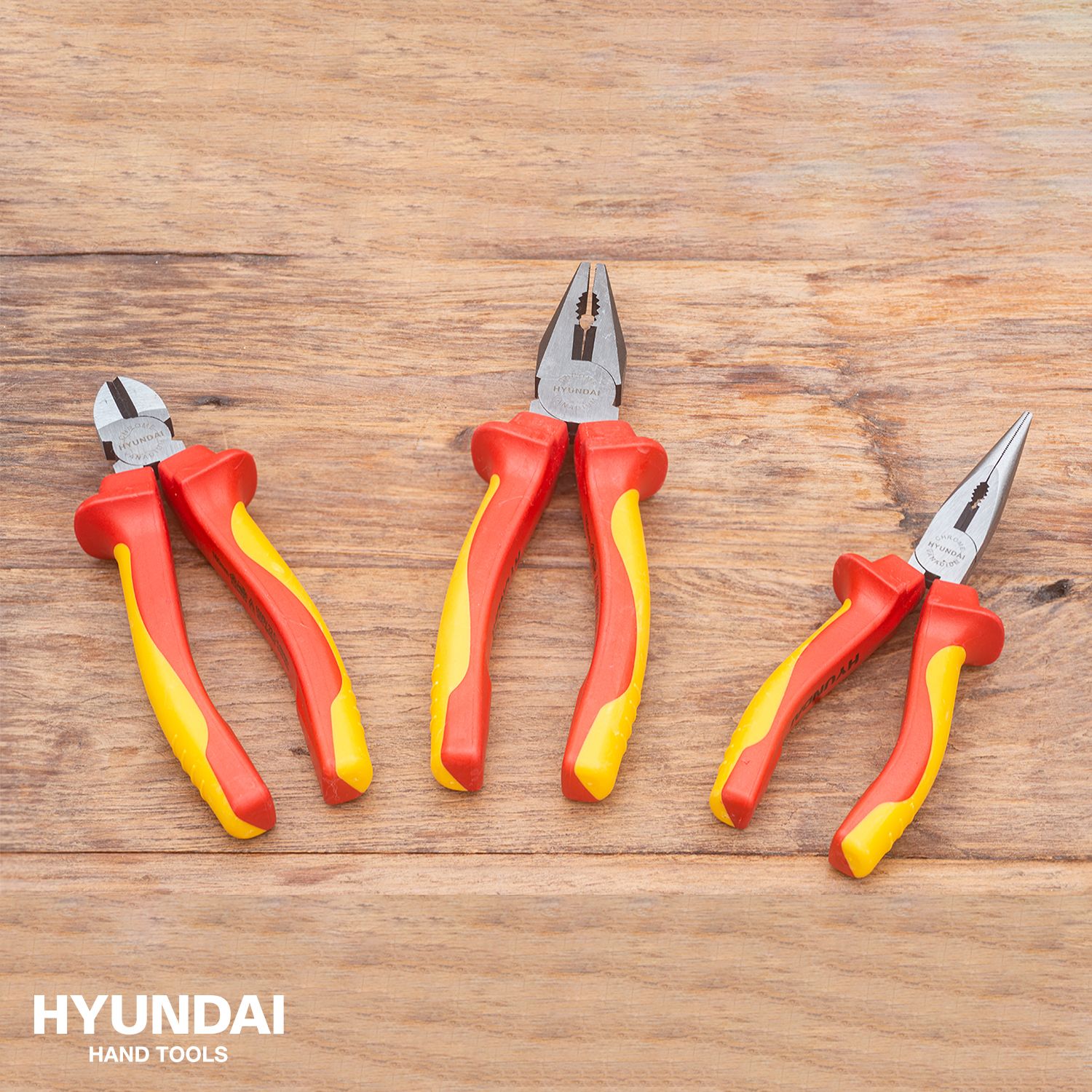 Hyundai VDE plier set 3 pcs